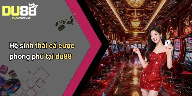 Giới Thiệu Du88: Tổng Quan Về Sân Chơi Cá Cược Được Tin Chọn 2 Hệ sinh thái cá cược phong phú tại du88